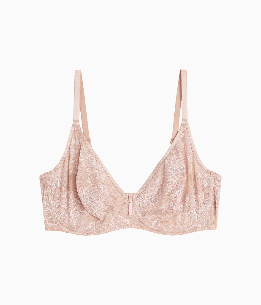 Wacoal Full Bloom Underwire Bra - Rose Dust