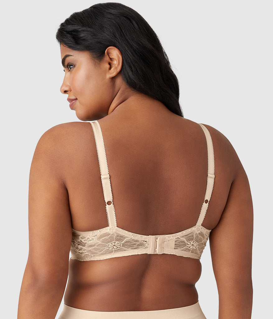 Wacoal French Garden Seamless Underwire T-Shirt Bra - Sand