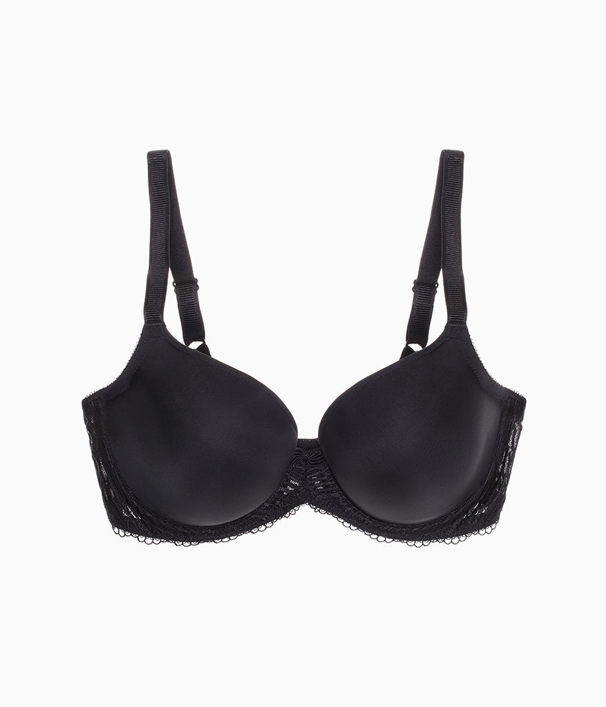 Wacoal La Femme Underwire T-Shirt Bra - Black