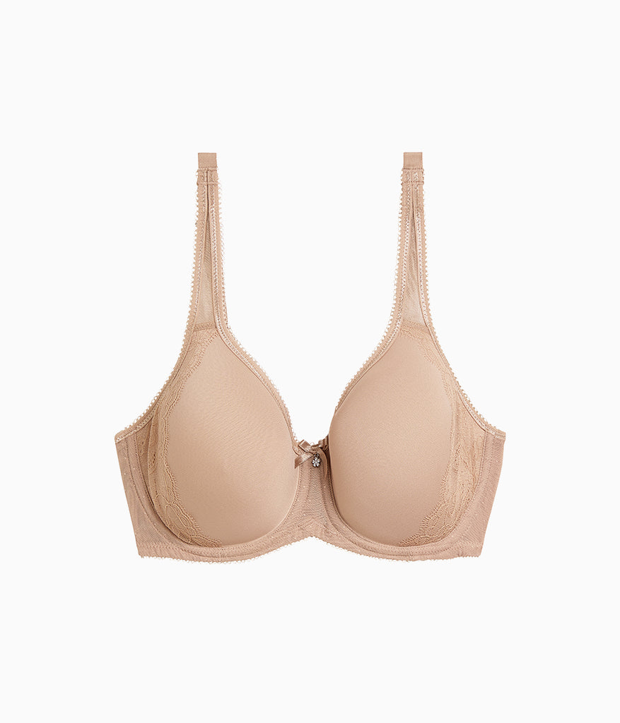 Wacoal Retro Chic Underwire T-Shirt Bra - Toast