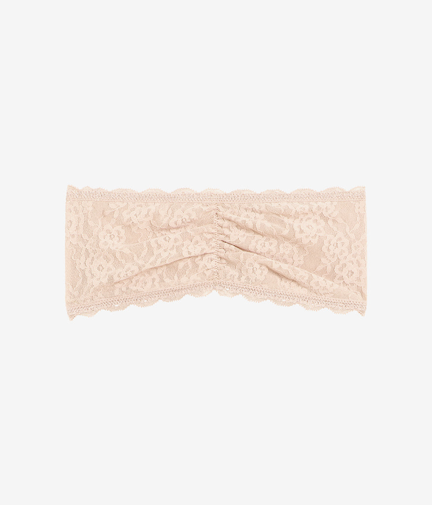 Wacoal Effortlessly Lace Bandeau - Au Natural