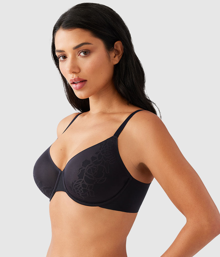 Wacoal Confidence Boost™ Underwire Bra - Black