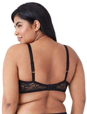 Wacoal French Garden Seamless Underwire T-Shirt Bra - Black