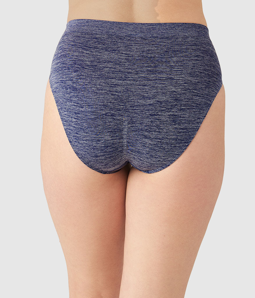 Wacoal B-Smooth® Seamless Hi-Cut - Patriot Blue Heather