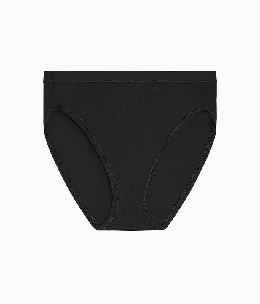Wacoal Understated Cotton Hi-Cut - Black
