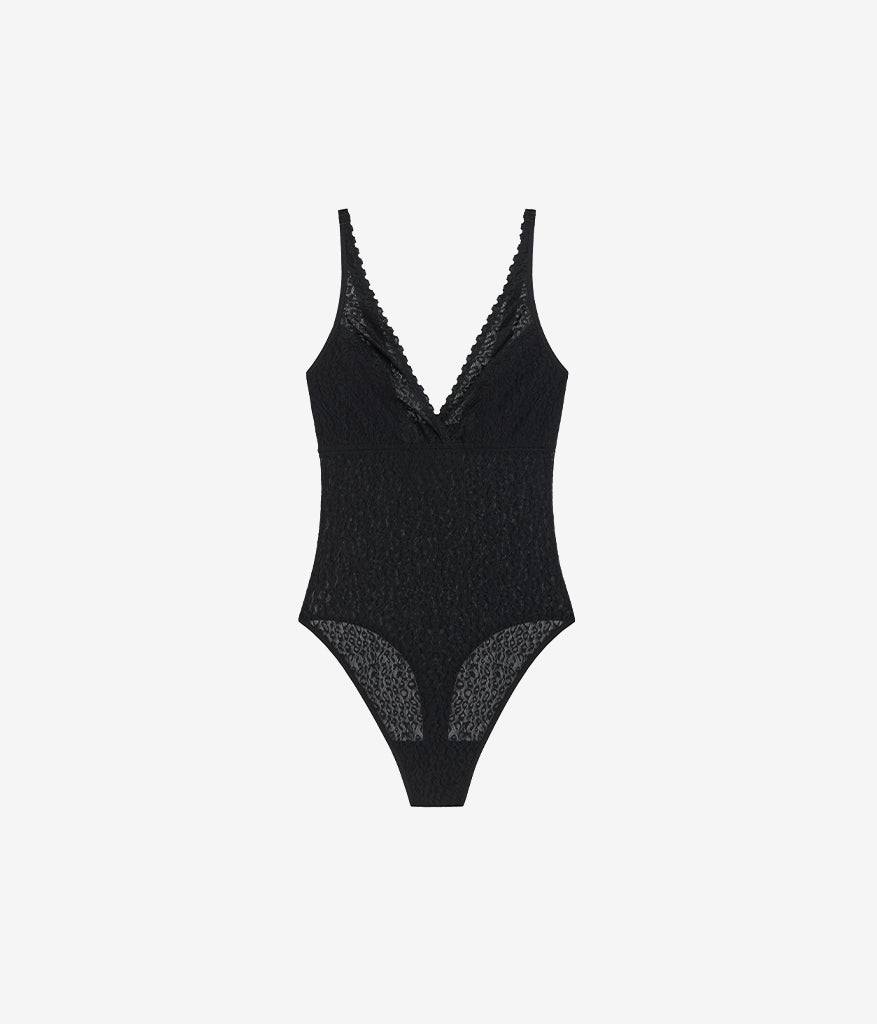 Wacoal High Bar™ Bodysuit - Black