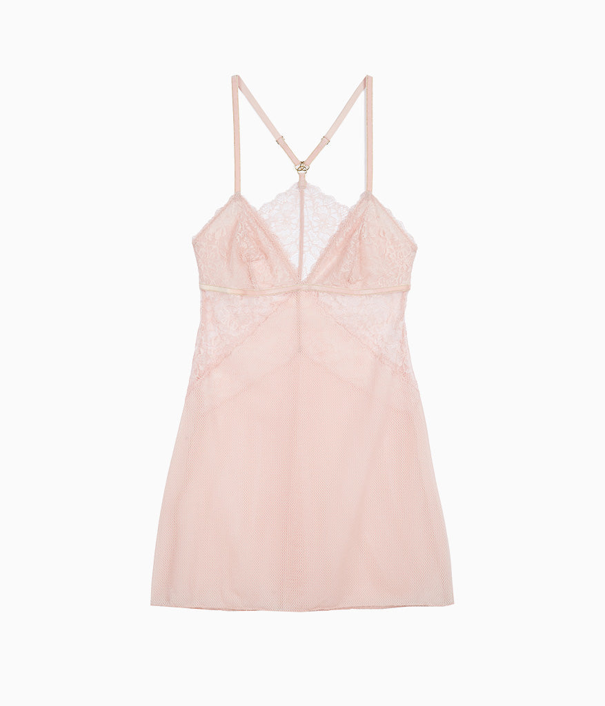Wacoal Lace Encounter Chemise - Rose Smoke