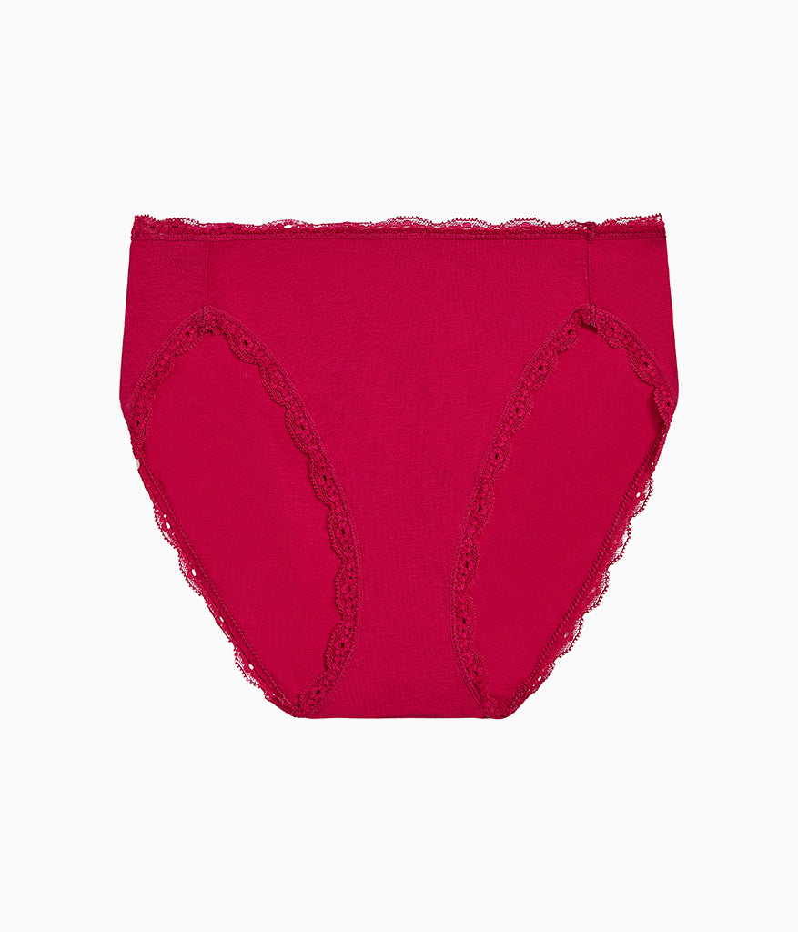Wacoal Inspired Eyelet Hi-Leg - Cerise