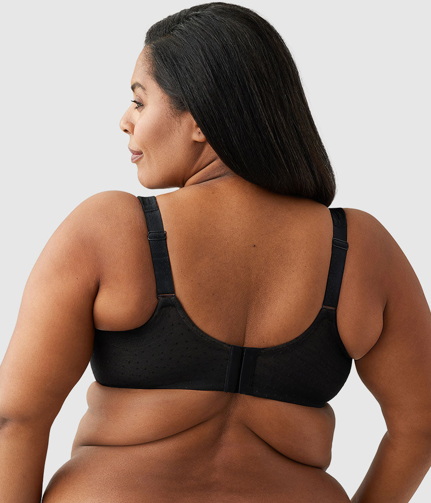 Wacoal Back Appeal® H-K Cup Underwire Bra - Black