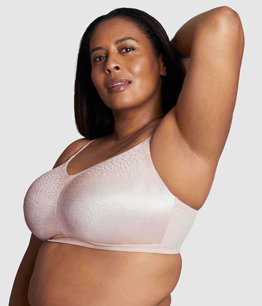 Wacoal Back Appeal® H-K Cup Wire Free Bra - Rose Dust