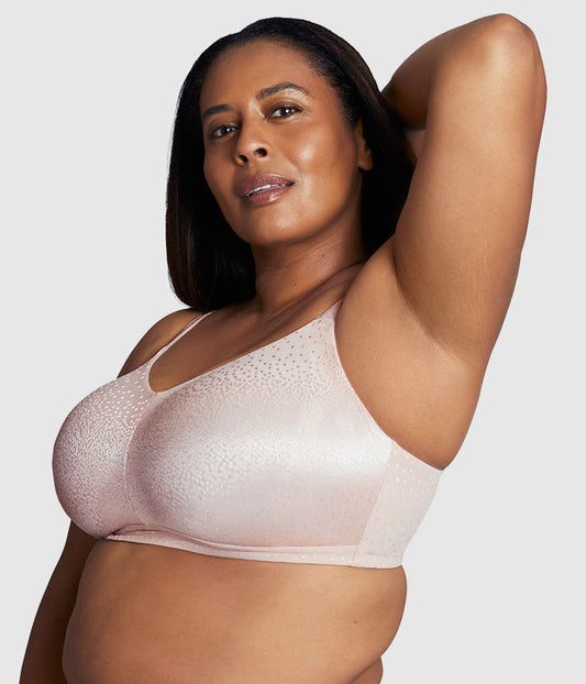 Wacoal Back Appeal® H-K Cup Wire Free Bra - Rose Dust