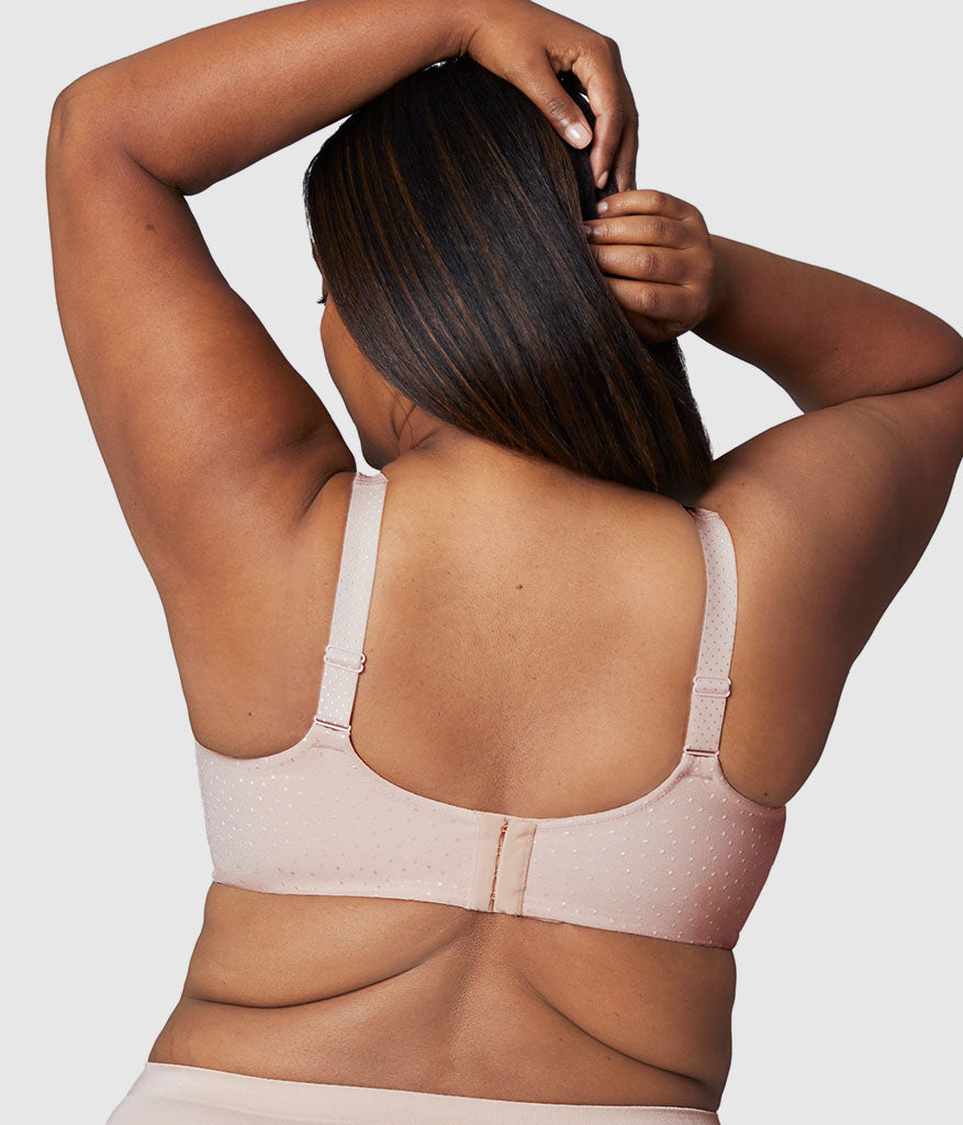 Wacoal Back Appeal® H-K Cup Wire Free Bra - Rose Dust