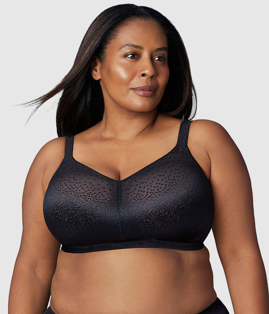 Wacoal Back Appeal® H-K Cup Wire Free Bra - Black