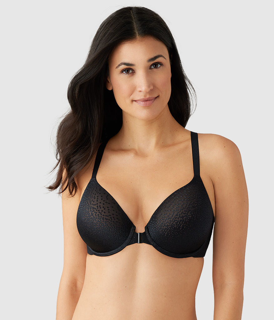Wacoal Back Appeal® Front Close T-Shirt Bra - Black