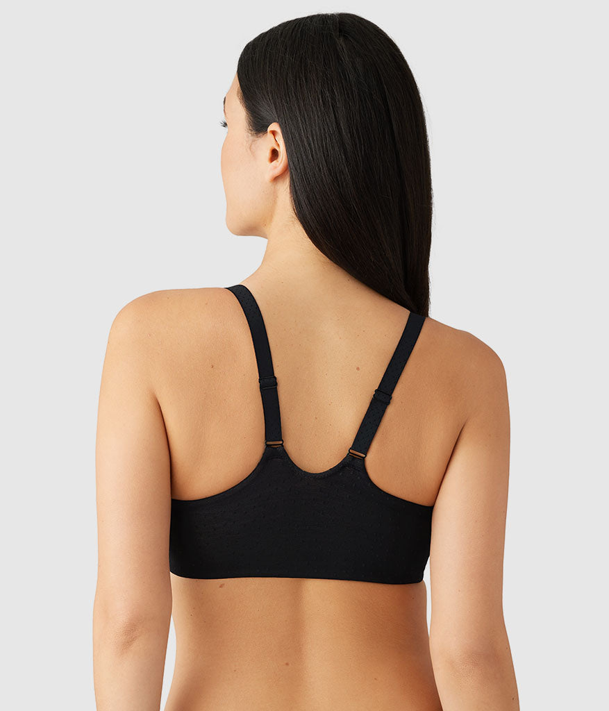 Wacoal Back Appeal® Front Close T-Shirt Bra - Black