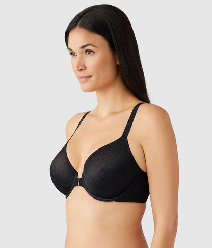 Wacoal Back Appeal® Front Close T-Shirt Bra - Black