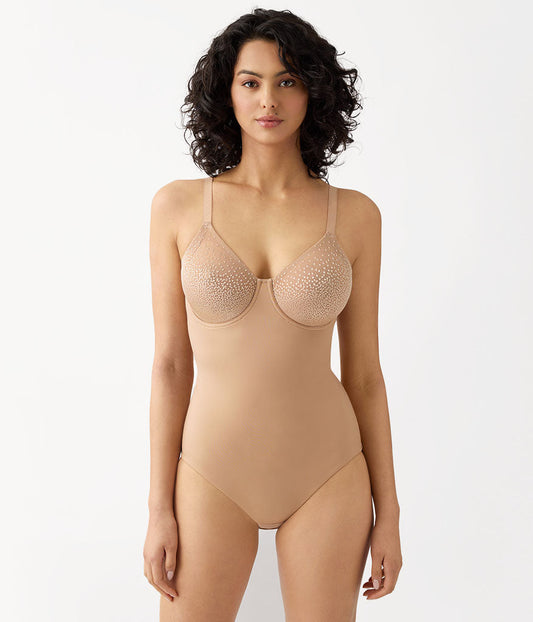 Wacoal Back Appeal® Shaping Body Briefer - Praline