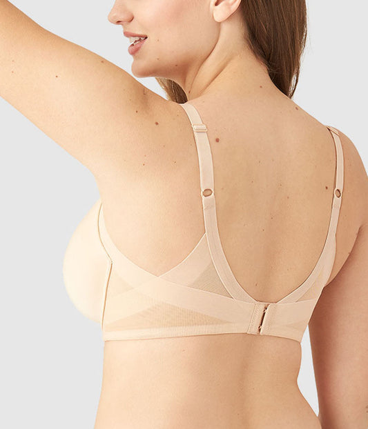 Wacoal Ultimate Side Smoother Underwire T-Shirt Bra - Sand