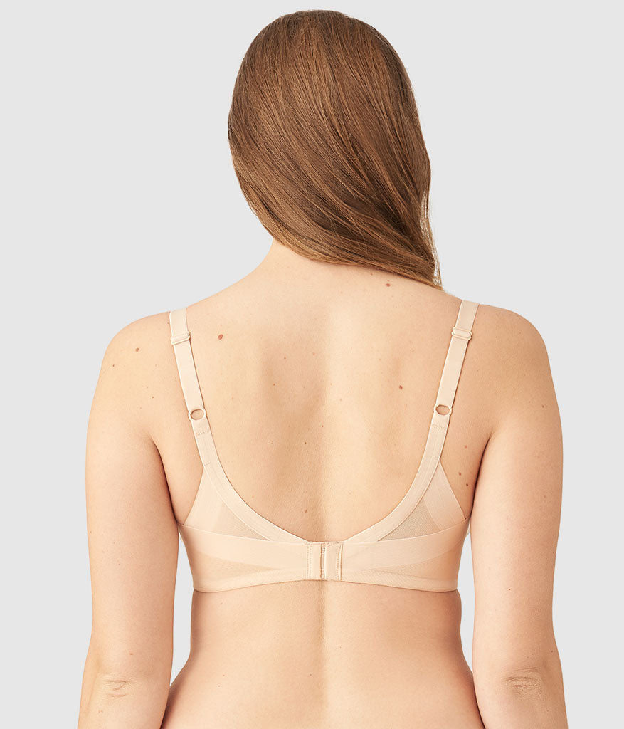 Wacoal Ultimate Side Smoother Underwire T-Shirt Bra - Sand