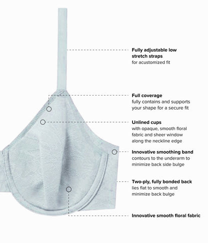 Wacoal Taking Sides Underwire Bra - Belgian Block
