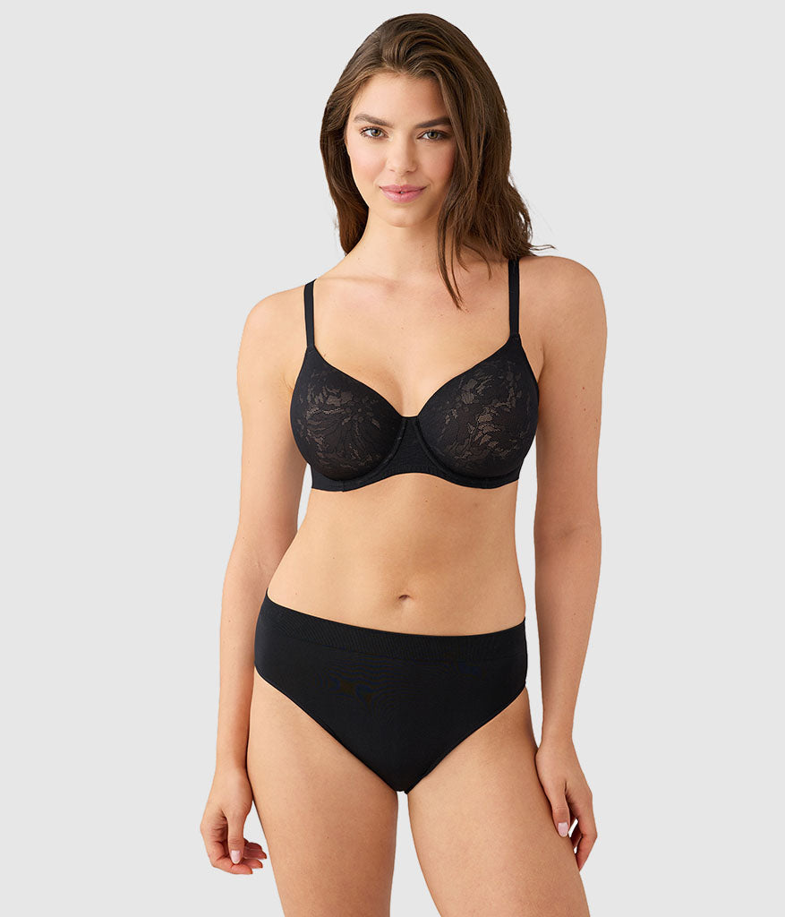 Wacoal Taking Sides T-Shirt Bra - Black