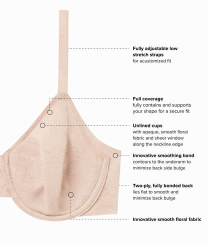 Wacoal Taking Sides Underwire Bra - Roebuck