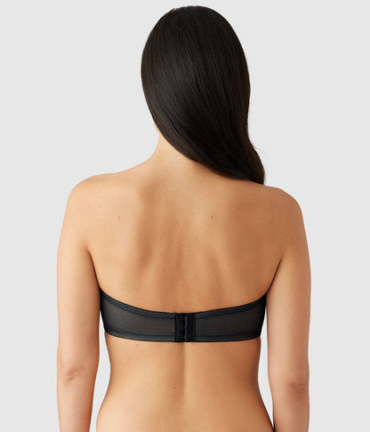 Wacoal Visual Effects Strapless Minimizer Bra - Black