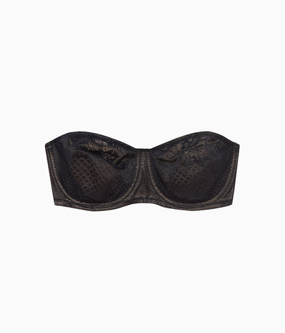 Wacoal Visual Effects Strapless Minimizer Bra - Black
