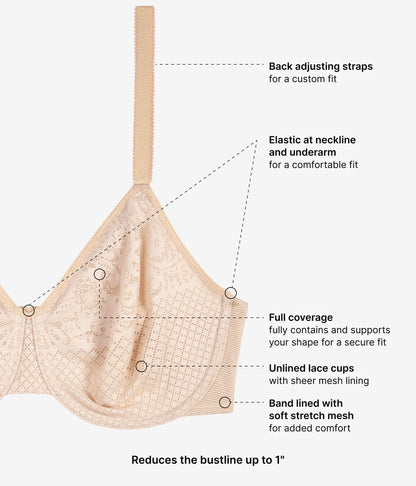 Wacoal Visual Effects Minimizer Bra