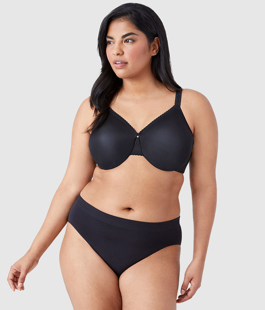 Wacoal Simple Shaping Minimizer Bra - Black