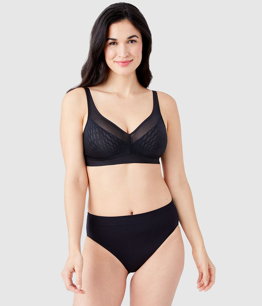 Wacoal Elevated Allure Wire Free Bra - Black