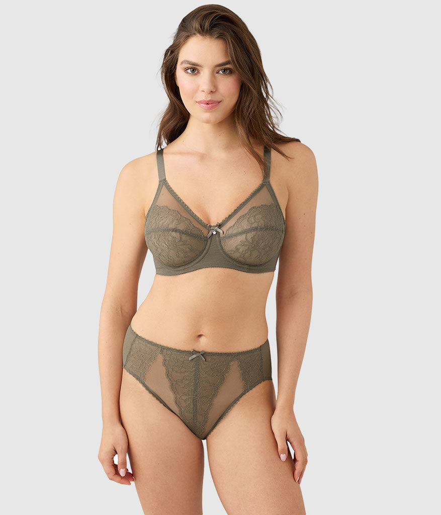 Wacoal Retro Chic Full Figure Underwire Bra - Bungee Cord