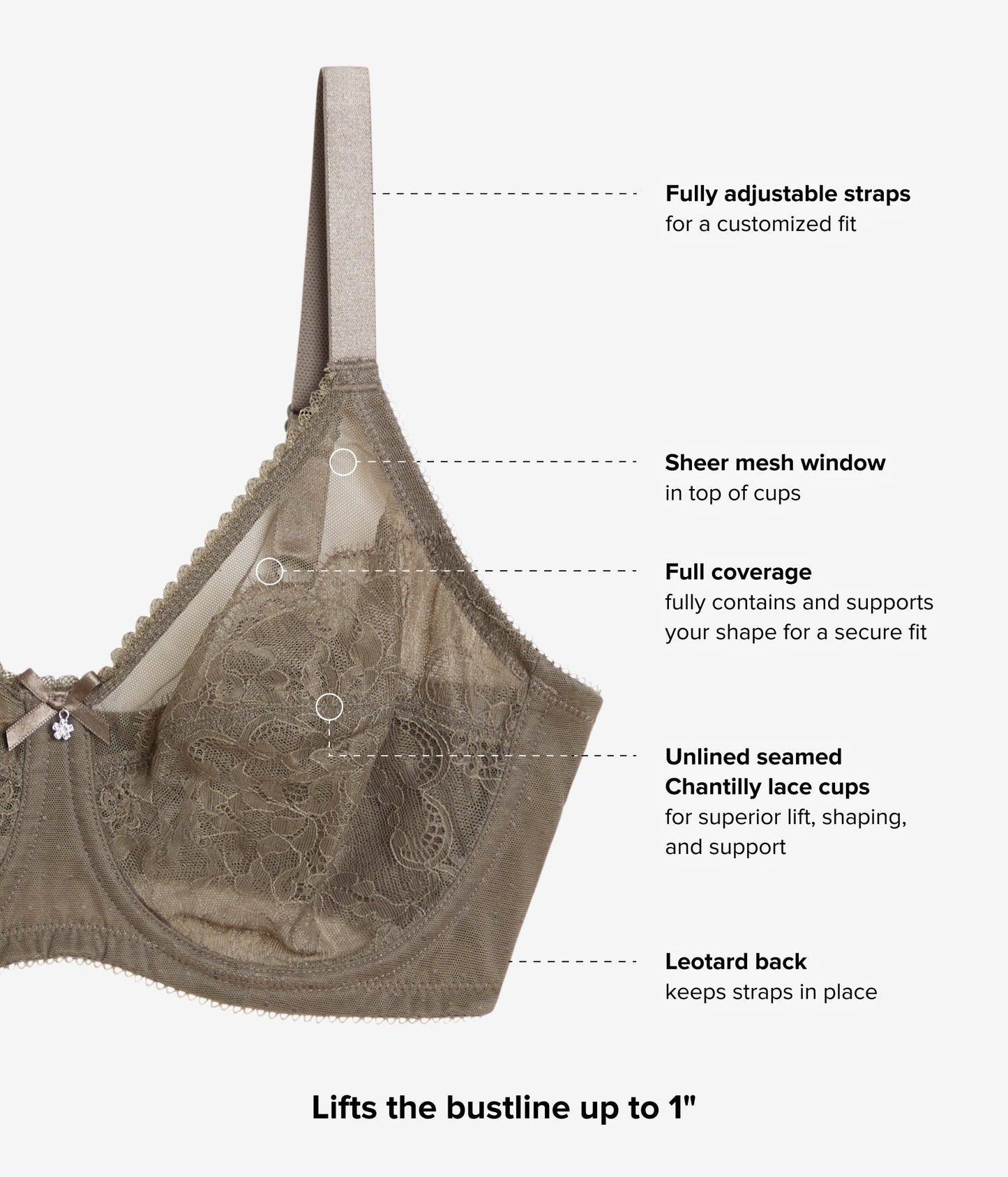 Wacoal Retro Chic Full Figure Underwire Bra - Bungee Cord