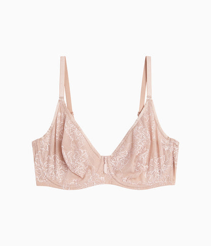 Wacoal Full Bloom Underwire Bra - Rose Dust