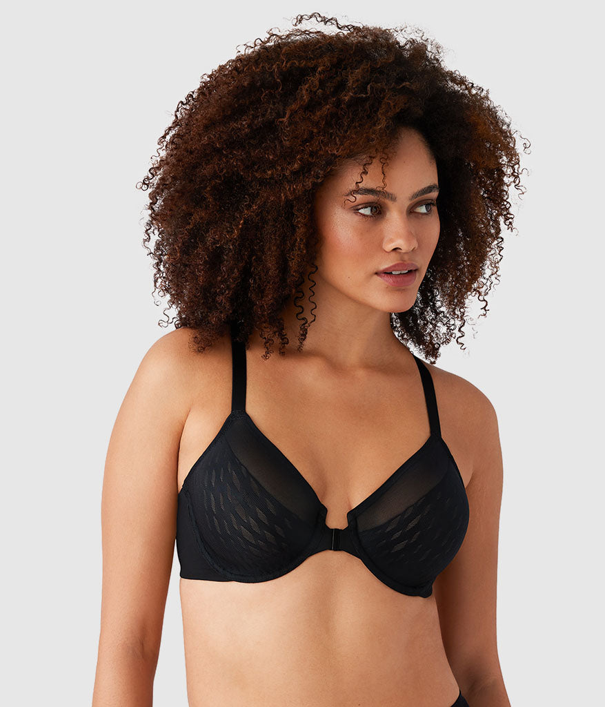 Wacoal Elevated Allure Front Close Underwire Bra - Black