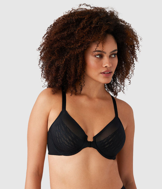 Wacoal Elevated Allure Front Close Underwire Bra - Black
