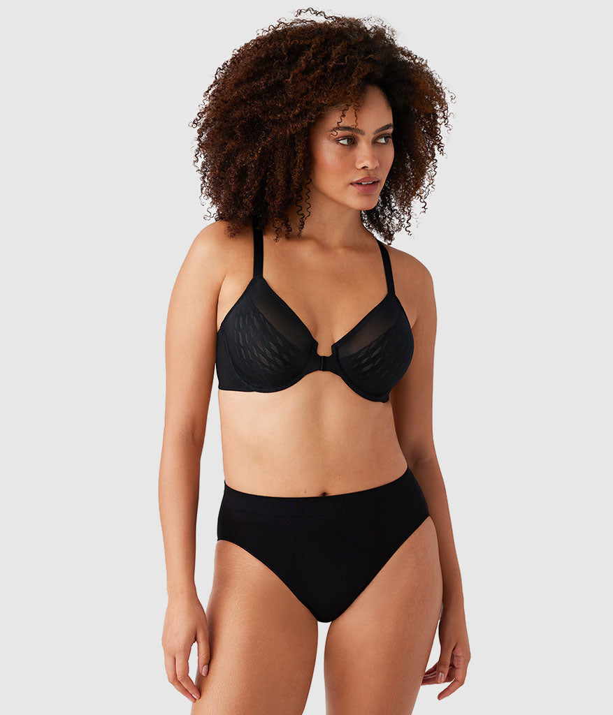 Wacoal Elevated Allure Front Close Underwire Bra - Black