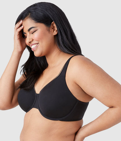 Wacoal High Standards Underwire Bra - Black