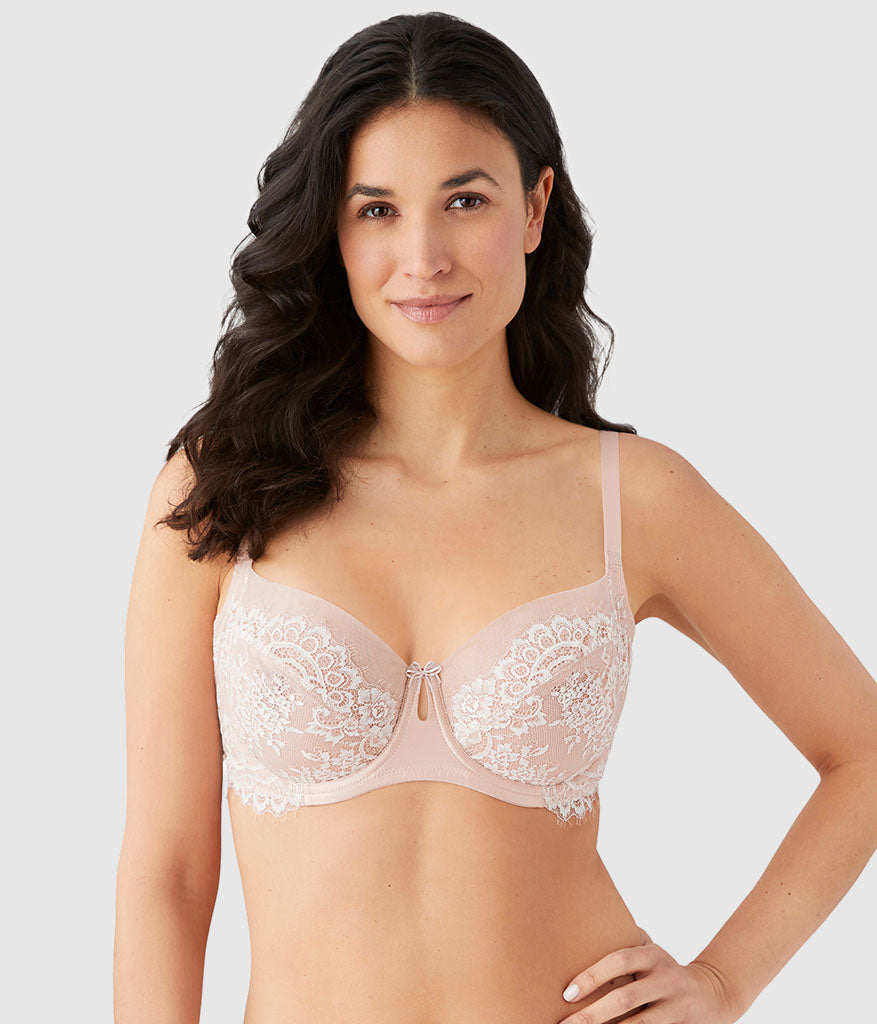 Wacoal Center Stage Underwire Bra - Rose Dust/Angel Wing