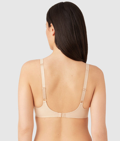 Wacoal How Perfect Wire Free T-Shirt Bra - Sand