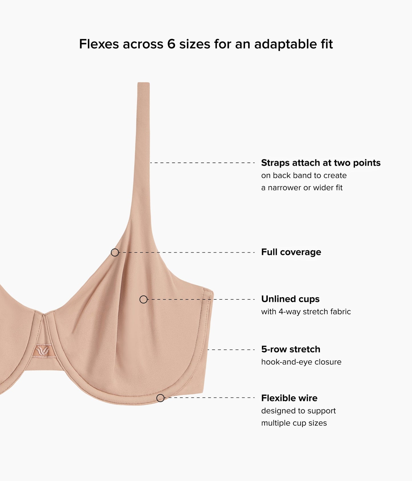 Wacoal Ever Flexing™ Underwire Bra - Roebuck
