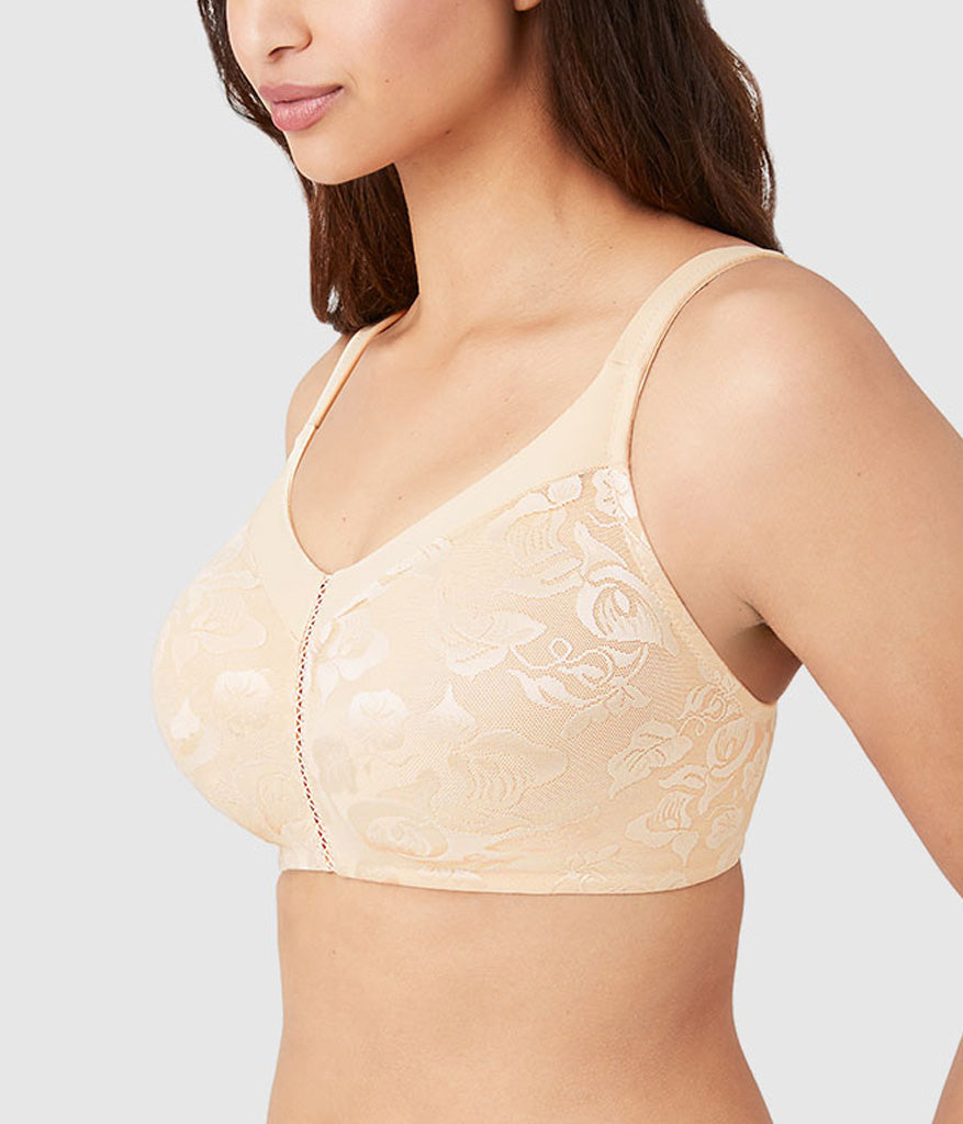 Wacoal Awareness Full Figure Seamless Wire Free Bra - Sand