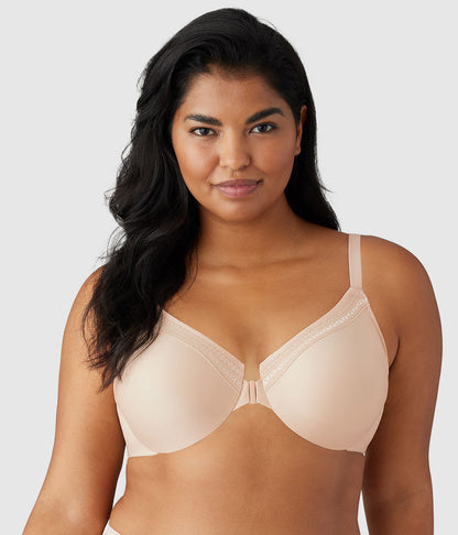 Wacoal Perfect Primer Front Close Underwire Bra - Sand