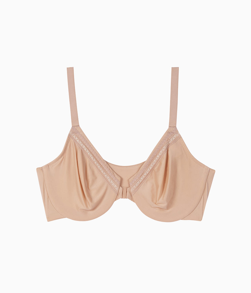 Wacoal Perfect Primer Front Close Underwire Bra - Sand