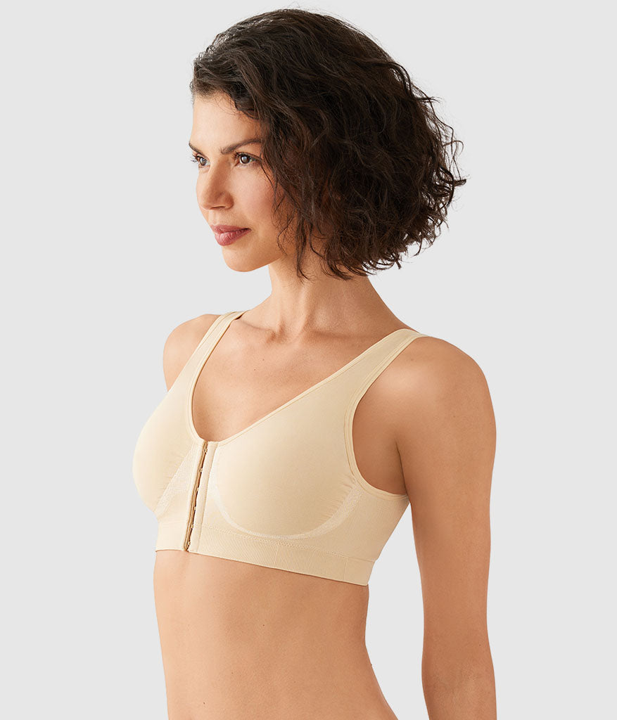 Wacoal B-Smooth® Front Close Bralette - Sand