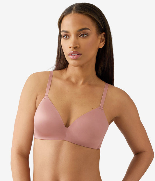 Wacoal Future Foundation Wire Free T-Shirt Bra - Burlwood