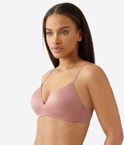 Wacoal Future Foundation Wire Free T-Shirt Bra - Burlwood