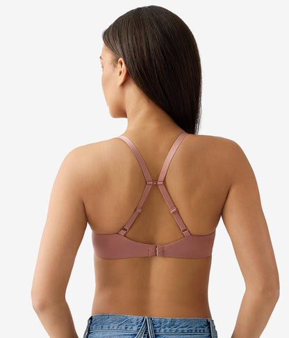 Wacoal Future Foundation Wire Free T-Shirt Bra - Burlwood