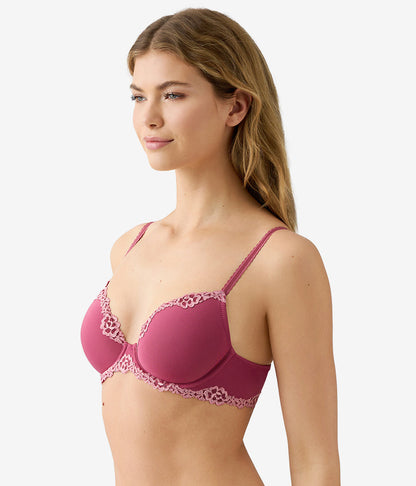 Wacoal Future Foundation with Lace T-Shirt Bra - Dry Rose