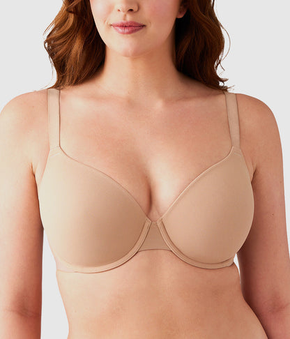 Wacoal Shape Revelation® Shallow Top Underwire T-Shirt Bra - Praline